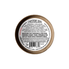 Load image into Gallery viewer, CHESTER&#39;S COOKIES &amp; CREAM DOG FOOD TOPPER FOR REDUCING BLOATING &amp; RESPIRATORY SUPPORT
