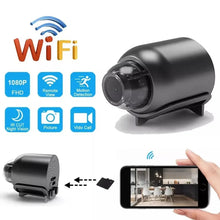 Load image into Gallery viewer, 1080P HD WiFi Mini Camera Home Baby Monitor Indoor Pet Safety Security Night Vision IP Cam Audio SD Card Slot Video Camcorder
