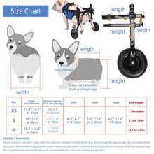 Load image into Gallery viewer, Adjustable Hind Leg Disabled Pet Cat Dog Mobility Aid Trolley Legs Rehabilitation Light Pet Wheelchair Walk Tools
