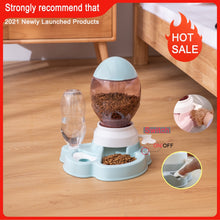 Load image into Gallery viewer, 4 Style Pet Cat Bowl Dog for Cats Feeder Bowls Kitten Automatic Drinking Fountain 1.5L Capacity Puppy Feeding Waterer Products
