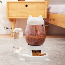 Load image into Gallery viewer, 4 Style Pet Cat Bowl Dog for Cats Feeder Bowls Kitten Automatic Drinking Fountain 1.5L Capacity Puppy Feeding Waterer Products
