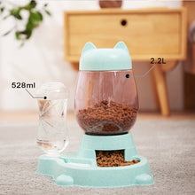 Load image into Gallery viewer, 4 Style Pet Cat Bowl Dog for Cats Feeder Bowls Kitten Automatic Drinking Fountain 1.5L Capacity Puppy Feeding Waterer Products
